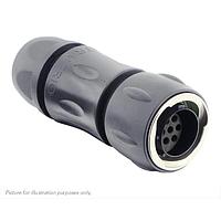 Eaton Souriau-Sunbank UTGX6JC1210P Plugs Plug, with cable gland backshell, for 10 male contacts,  IP68/69K