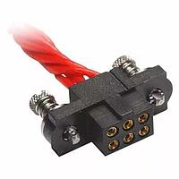 Harwin M80-FC10405L0-0060F Discrete Wire Cable Assemblies FEMALE-TO-FEMALE L-TEK