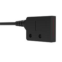 Banner Engineering PIR1X323T-VL Fiber Optic Cables Plastic Fiber, Opposed Mode; Core Dia.: 32 x 0.25 mm; Fiber Length 1 m; Rectangle W/Flex Relief; Vantage Line Terminated for use in Plastic Fiber Sensors