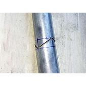 Cutting lenses with an angle grinder is the simplest