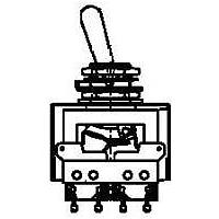 Honeywell 68AT841-1 Toggle Switches Toggle SW 7PDT 3POS Leadwir TERM STD LVR