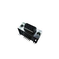 Adam Tech HDL15-SL-B High Density D-Sub Connectors 15P FEMALE HI-DNSTY R/A PCB MT .350"