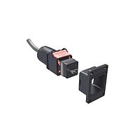 Amphenol Commercial Products NDHN5A7AB0A Rectangular Cable Assemblies Rectangular Push Pull ix IP67  Cable , NDH, Bulkhead,  Ix A Key to Pigtail , 30u" Pd Ni with Gold flash  Gold , 20m