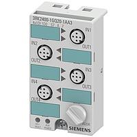 SIEMENS 3RK24001GQ201AA3 Digital I/O Modules 4I/4O MOD V3.0, 200MA PNP, ELECTRON, 24V