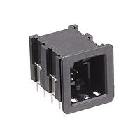 Amphenol Commercial Products NTBM11R1U01110T Connectors NETBridge 1x1 RA DIP 1Gbit/s Code A