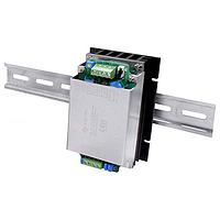 CUI Inc PST50W-36-S28BN-H-DIN DC/DC Converters dc-dc isolated, 50W, 9.5-75 Vdc input, 28 Vdc, 1.79 A, neg logic, single regulated output, chassis mount w/ heatsink and DIN clip