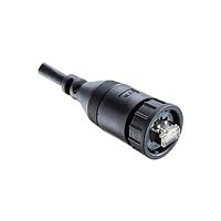 Amphenol LTW RDP-5UAMMM-SLM7A03 Cat 5e RJ45, Large Size, 1.5A, Overmolded, Straight