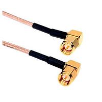 Amphenol Cables on Demand CO-316RASMAX2-001.5 RF Cable Assemblies CA SMA RA M /SMA RA M RG316 1.5'