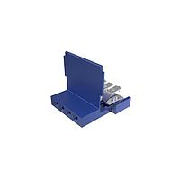 Amphenol FCI 65801-104LF Connectors Clincher&trade; Flex Connectors, Receptacle Assembly, Single Row, 4 Positions, 2.54mm (.100in) Pitch.