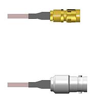 Amphenol Custom Cable Q-3A0020001012i RF Cable Assemblies SMA-SP/BNC-SJ G178 12I