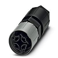 PHOENIX CONTACT 1414706 Circular Metric Connectors QPD P 2PE1,5 8-13 BK
