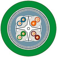 SIEMENS 6XV18782A Standard Cable IE FC TP STANDARD CABLE GP 4X2 YARD GOOD