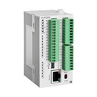 Delta Electronics, Inc. DVP26SE11S Extension Modules CPU , PNP Sourcing Output, Embedded Ethernet ,RS232 , RS-485, 26 I/Os (14DI+12DO) , Program capacity: 16K steps