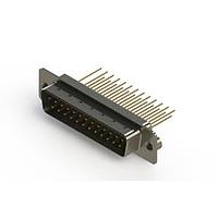 EDAC 627-M25-323-WT2 D-Sub Connectors - Standard Density Vertical Machined D-Sub Connectors
