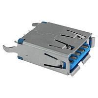 Stewart Connector SS-52000-004 USB Type A Connectors USB 3.0 - A Connector  1 Port  Vertical Receptacle  Shielded