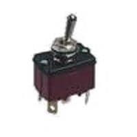 APEM 3631NF/2G Toggle Switches Toggle Switch ON - OFF, Blk