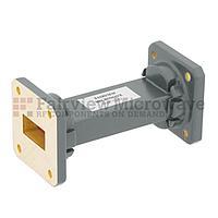 Fairview SMF75S-03 WR-75 Waveguide H-Bend Commercial Grade Using UBR120 Flange With a 10 GHz to 15 GHz Frequency Range