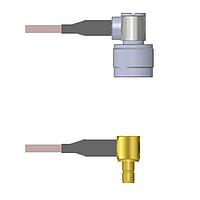 Amphenol Custom Cable Q-2C03I0005120i RF Cable Assemblies N-RP/SMB-RJ G316 120I