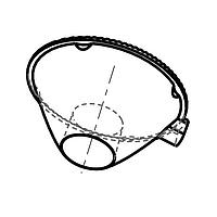 Carclo Technical Plastics 10759 LED Reflectors 30mm Elliptical Ripple Linear Refle