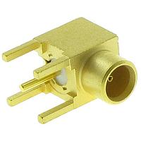 Radiall R213665000W PCB Receptacles MCX / RIGHT ANGLE JACK RECEPTACLE FOR PCB SOLDER LEGS