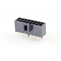 Molex 105310-3716 Headers & Wire Housings NANOFIT HDR VT DLR KNK 16CKT 15AU BLK