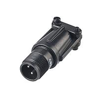 Harwin C90-3101F10SL-3P Connectors 3P CABLE PLUG MIL-C-5015 COMPTBL