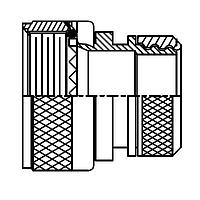 Glenair 311DS002NF1602 Lamp Base Thread EMI/RFI BACKSHELL CIRCULAR CONN
