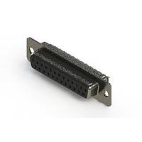 EDAC 628-025-322-061 D-Sub Connectors - Standard Density Vertical Metal Body D-Sub Connector