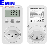 Current, voltage, power, freequency meter on Panel