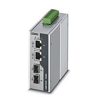 PHOENIX CONTACT 1026765 Ethernet Modules PoE+ Ethernet switch conforms to IEEE 802.3at. Includes two 10/100/1000 Mbps PoE+ ports two 100/1000 Mbps SFP ports a total system budget of 60 W and jumbo frames up to 10240 bytes.