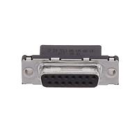 Amphenol Commercial Products D15S13B6UA00LF Receptacle DSUB R/A SOLDER 15 SOCKET