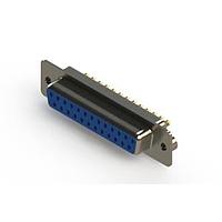 EDAC 628-M25-222-LN2 D-Sub Connectors - Standard Density Vertical Machined D-Sub Connector