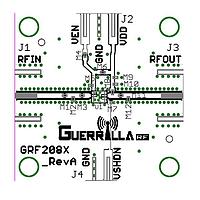 Guerrilla RF GRF2082-EVB RF Amplifier Evaluation board for GRF2082