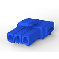 AMP Connectors - TE Connectivity 177899-6 Housings HSG PLUG 3P .156 BLU