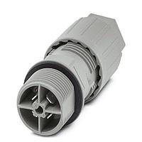 PHOENIX CONTACT 1424001 Circular Metric Connectors QPD W4X2,5 6-10 M25 FC GY