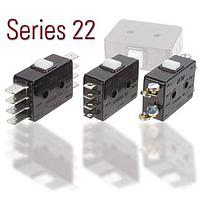 ITW Switches 22-104 Miniature SNAP ACTION SWITCH MINI 10A DBL POLE