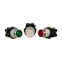 Eaton HT8GDCF1Q1T1 Pushbutton Switches ILL CLR PB W/GRD 120V XFMR INC&W/2NO/2NC