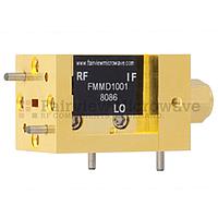 Fairview  FMMD1001 WR-12 Waveguide Continuously Variable Attenuator With Dial 0 to 30 dB Operating from 60 GHz to 90 GHz, UG-387/U Round Cover Flange