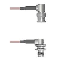 Amphenol Custom Cable Q-0D0480005048i RF Cable Assemblies BNC-RP/TNC-RJB G316 48I