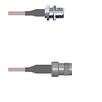 Amphenol Custom Cable Q-2504N000H024i RF Cable Assemblies N-SJB/TNC-SJ G142 24I