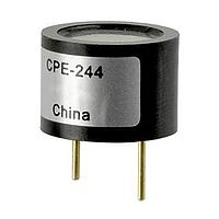 Same Sky (formerly CUI Devices) CPE-244 Piezoelectric buzzer, 14 mm round, 10 mm deep, P, 5 kHz, 12 V, through hole, driving circuit, IP67