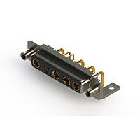 EDAC 630-9W4-640-1TE Mixed Contact D-Sub Connectors Right-angle Power Combo D-Sub Connector
