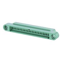 Harwin G125-324509600 Wire Housings Gecko-SL DIL Male Crimp Connector Housing, without screw fixings, 25+25 contacts