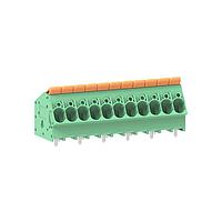 Molex 221393-0011 Fixed Terminal Blocks 7.50mm Pitch Lever Activated Fixed Mount PCB Term Block 35 Entry LF Term 11 Ckt