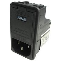 Schaffner FN372-2-22 Inlets FUSED 2A