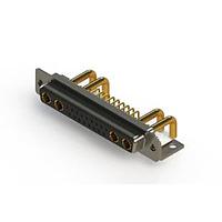 EDAC 630-21W4250-3NC Mixed Contact D-Sub Connectors Right-angle Power Combo D-Sub Connector