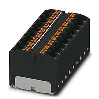PHOENIX CONTACT 3273980 Push-In Distribution Block PTFIX 18X4-G BK