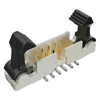 Amphenol FCI 10078995-G02-12BLF Shrouded Eject Latch Header Vert, SMT, 12 Pos