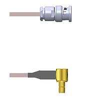 Amphenol Custom Cable Q-0J03I0005036i RF Cable Assemblies BNC-SP/SMB-RJ G316 36I