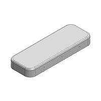 Masach Tech MS350-20C-NS EMI/RFI Shield Cover, Two-Piece 35.6 x 12.6 x 4mm Two-piece Drawn-Seamless RF Shield/EMI Shield COVER (Nickel-Silver)